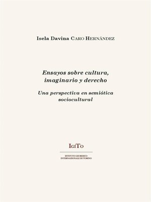 cover image of Ensayos sobre cultura, imaginarios y derecho